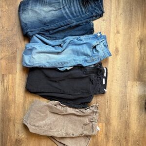 Signature by Levi Strauss Women's Jeans - Blue, Black, Tan